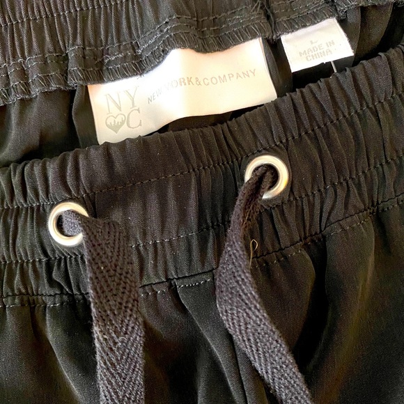 Brand New with Tags NY&C Black Joggers - Picture 1 of 9
